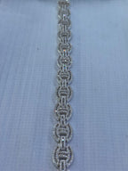 Pulso Tipo Gucci Plata.925