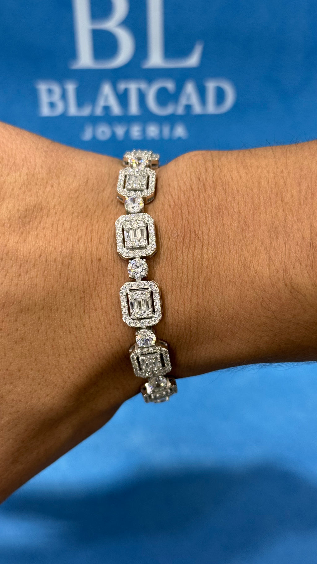 Pulso CuadrFlo Plata.925