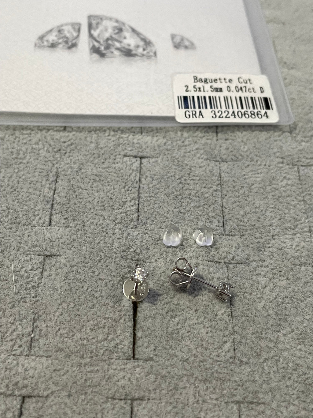 Aretes Moissanite Vvs 1