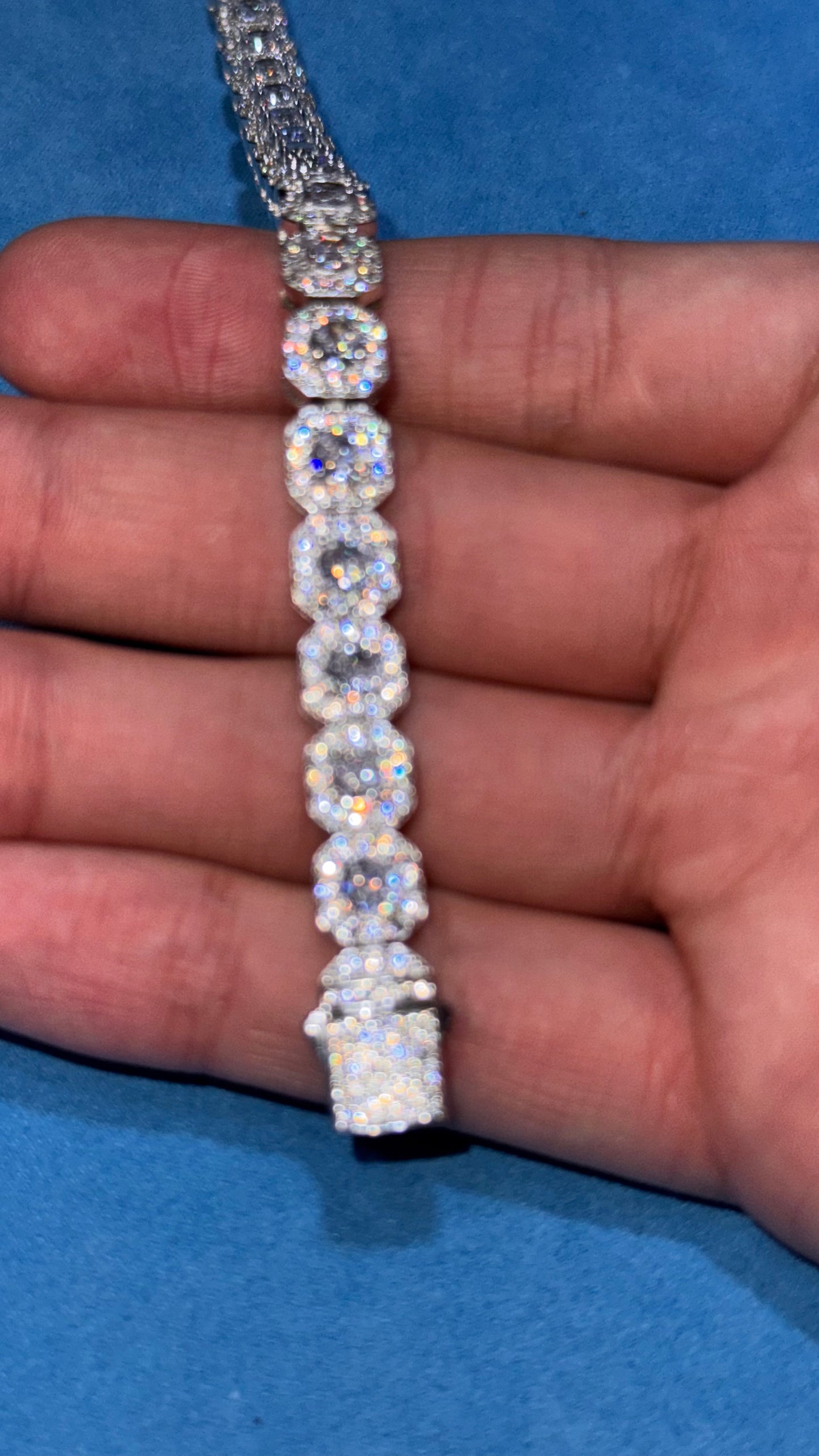 Silver Tennis Bracelet.925