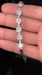 Pulso Copos nieve Plata.925