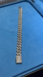 Pulso Miami Wre Moissanita Plata.925