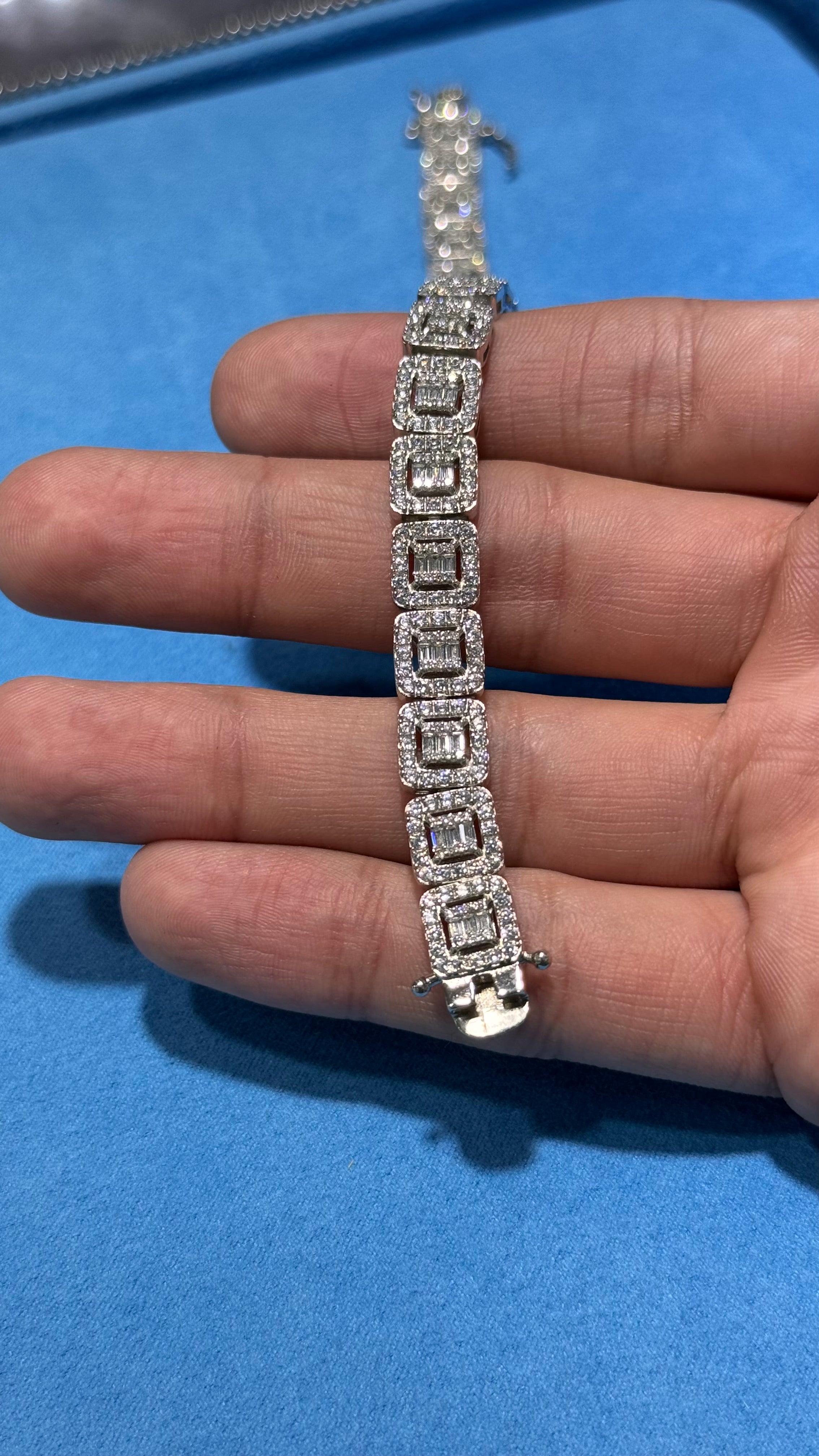 Pulso Cuadrado Plata.925