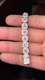 Pulso Tipo Tennis Plata.925