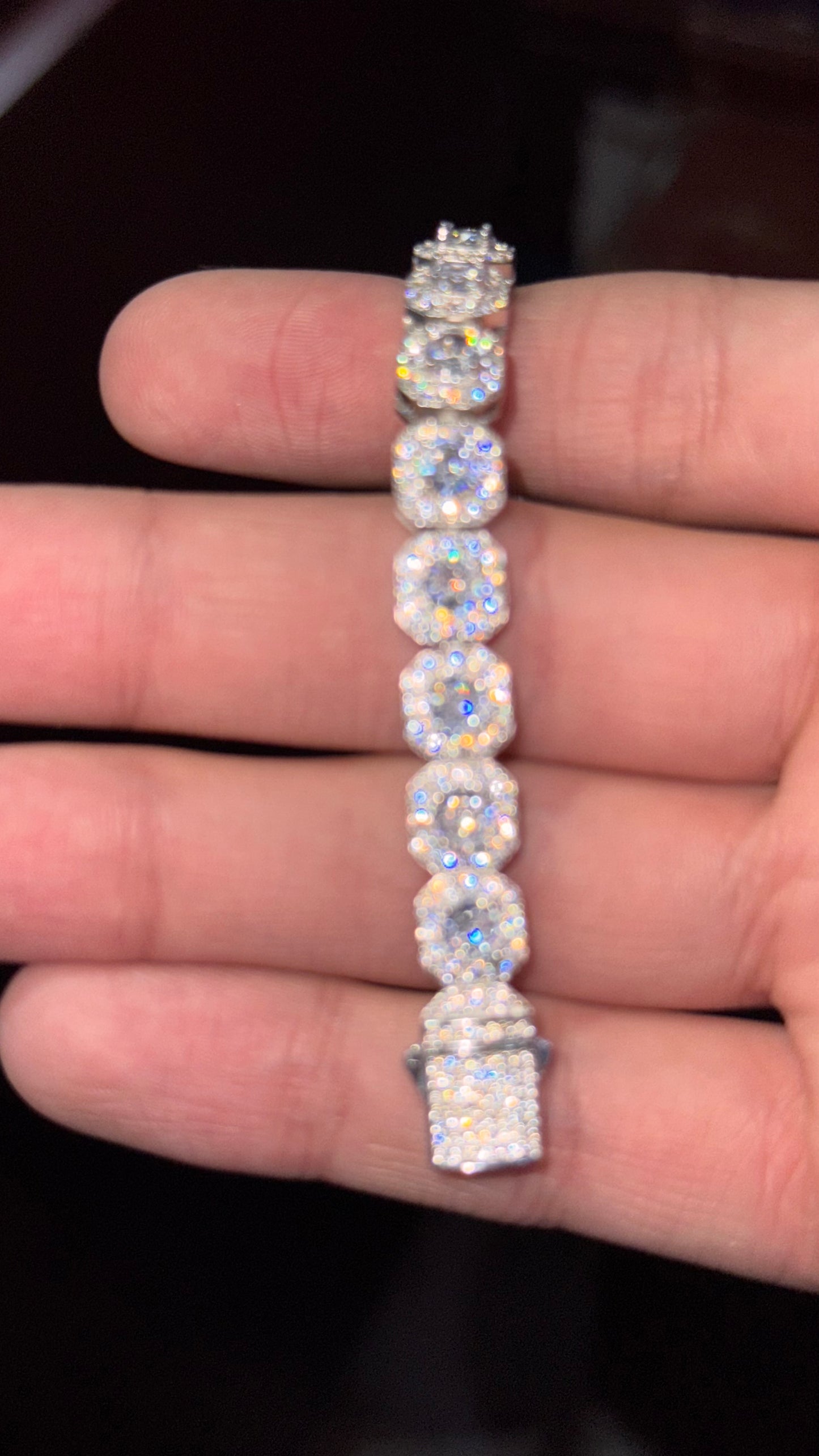 Silver Tennis Bracelet.925