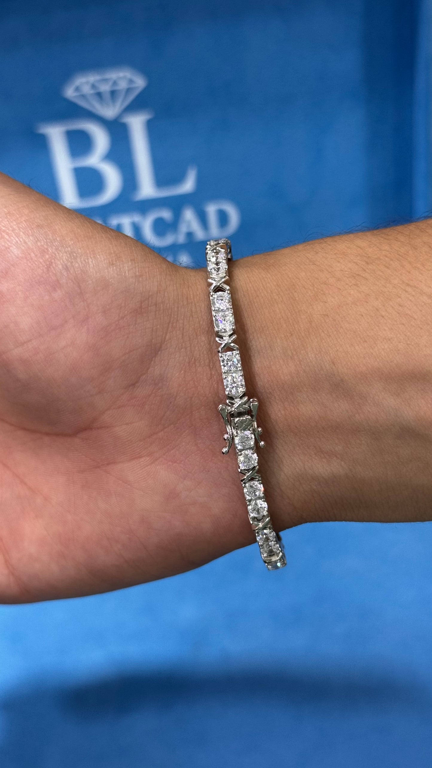 Pulso Tennis X Plata.925