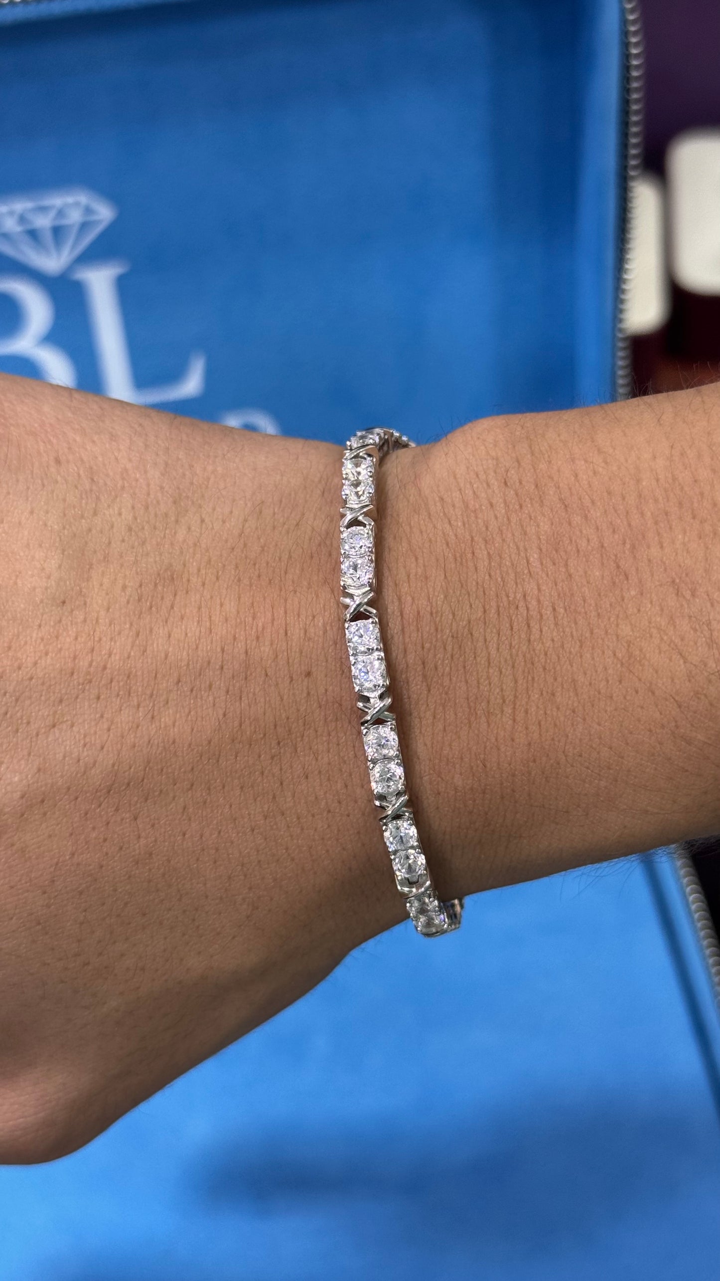 Pulso Tennis X Plata.925