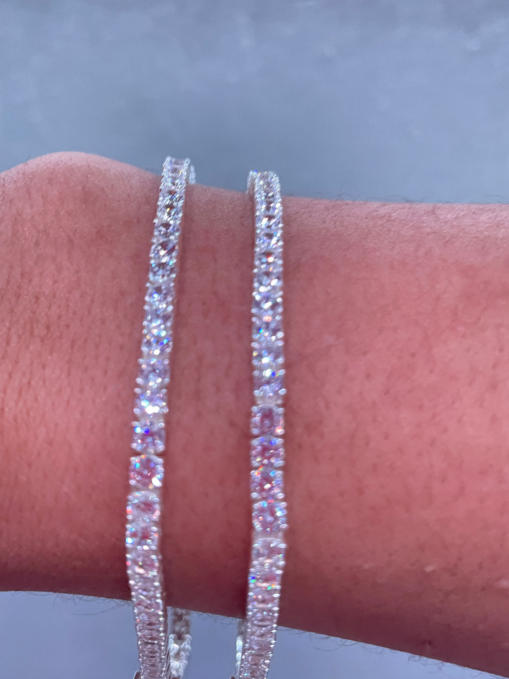 925 Silver Tennis Bracelet