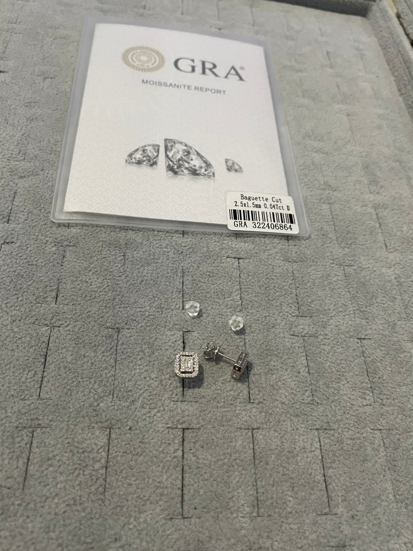 Aretes Moissanite Vvs 1