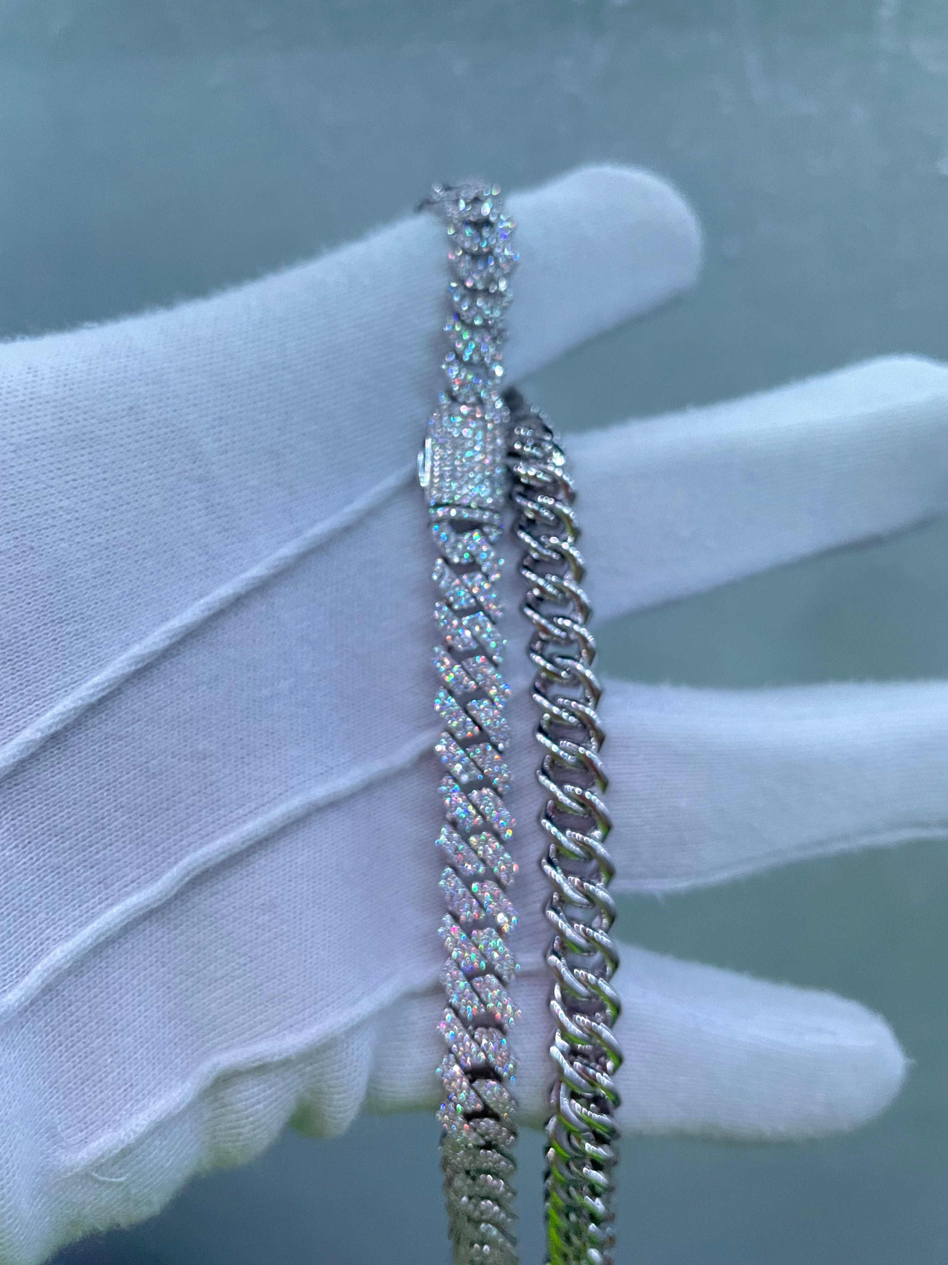 Miami Moissanite Chain