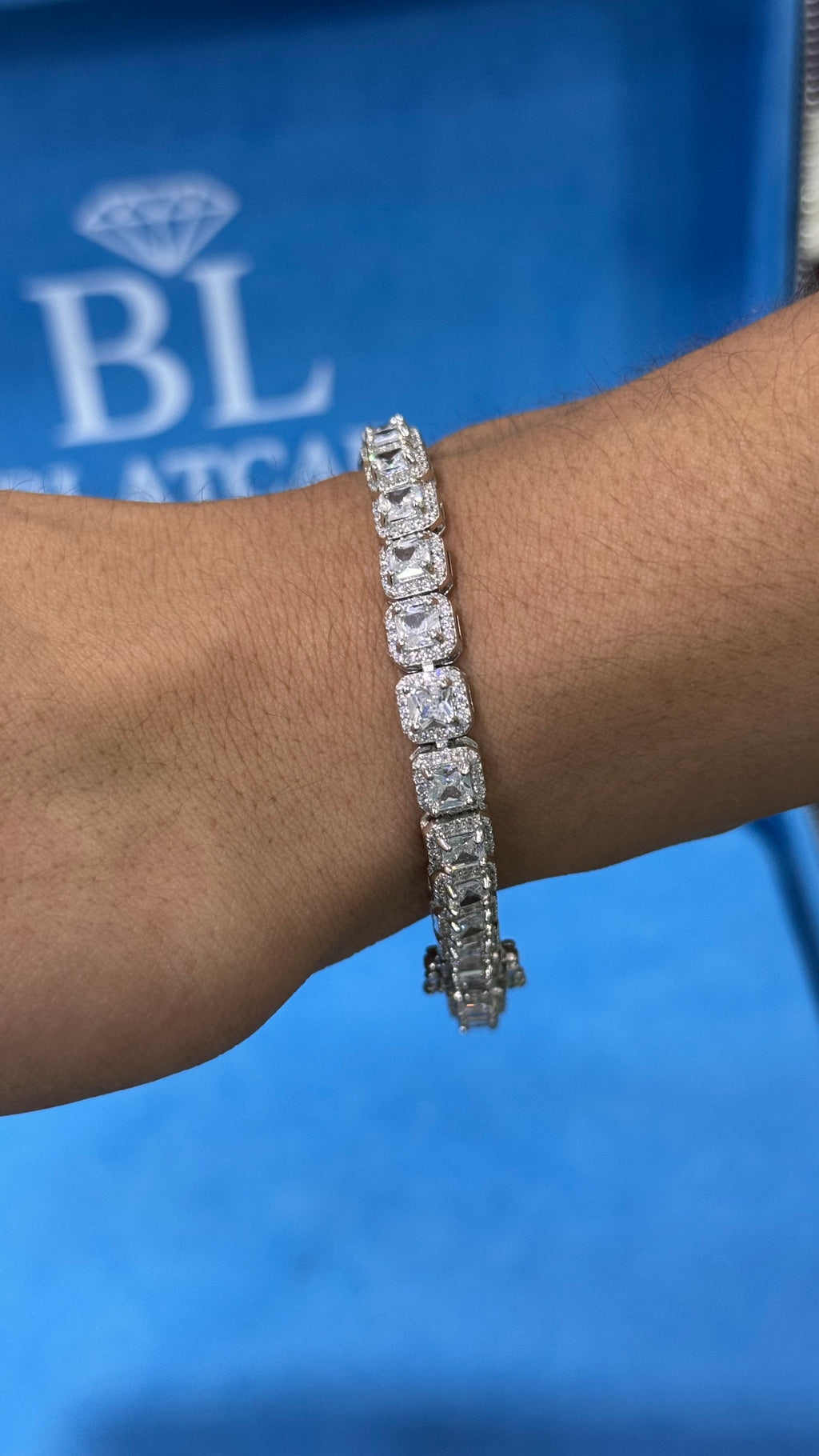 Pulso Cuadrado Plata.925