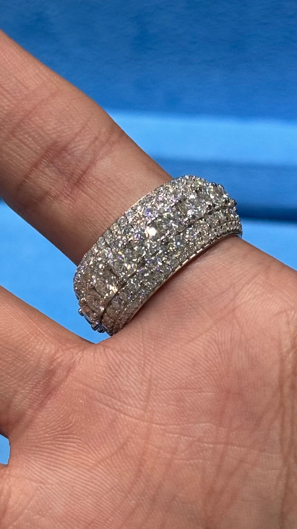 Anillos CoFl Moissanita Plata.925