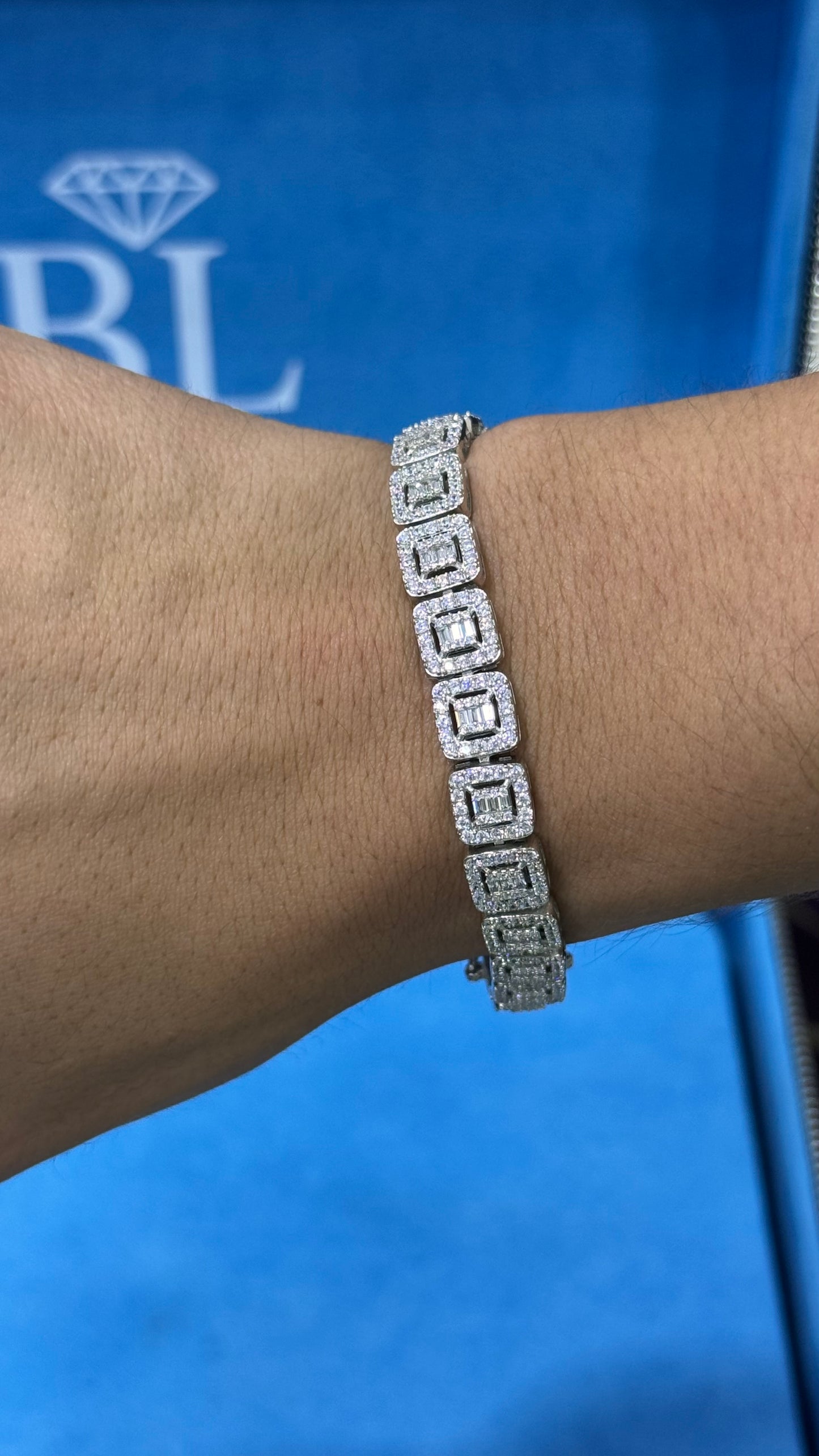 Pulso Cuadrado Plata.925