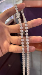 925 Silver Tennis Circle Chain