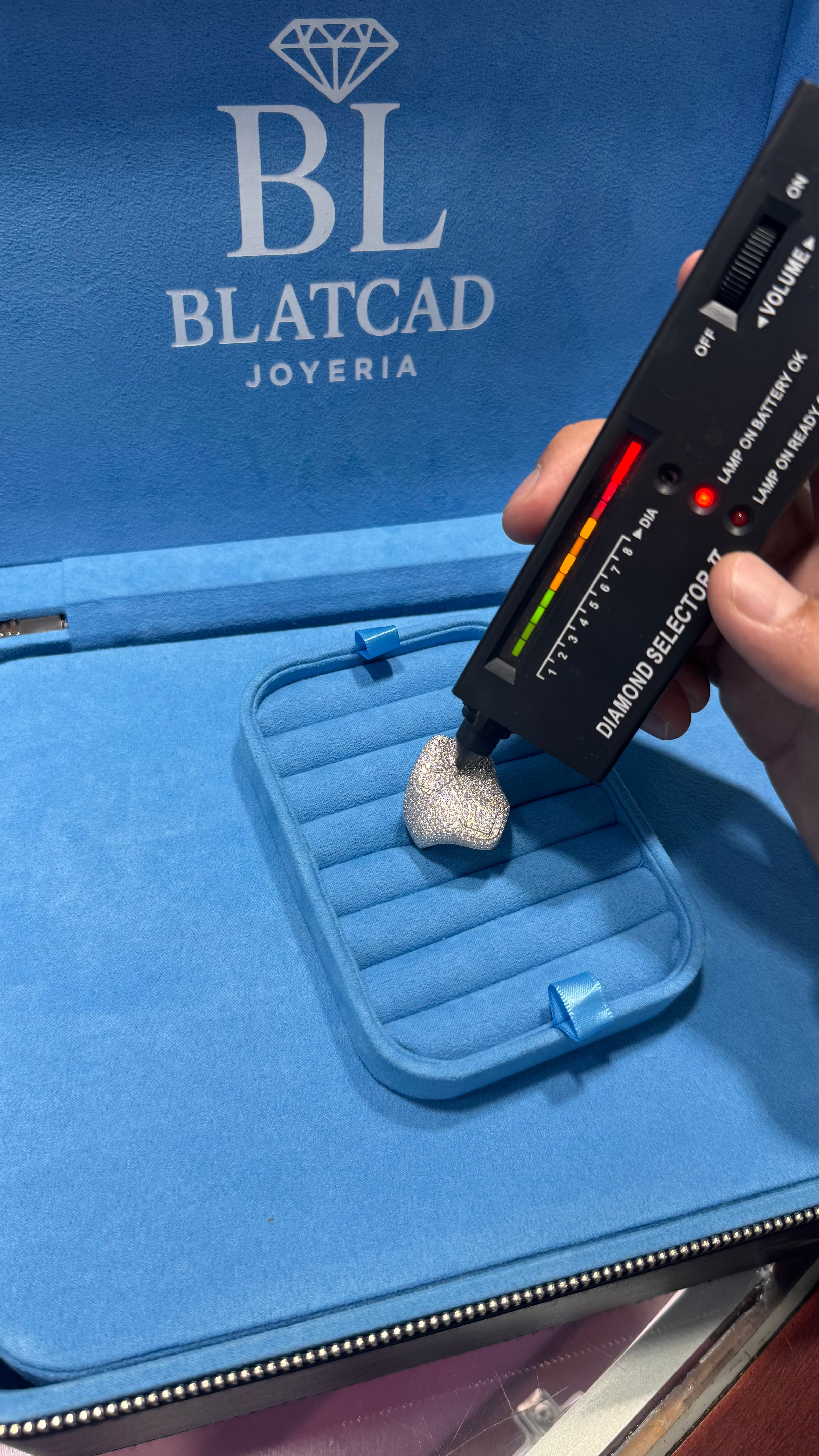 Anillo Cruz Moissanita Plata.925