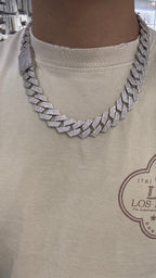 Cadena Miami Plata.925