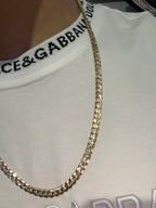 Cadena Barbada Oro 10k