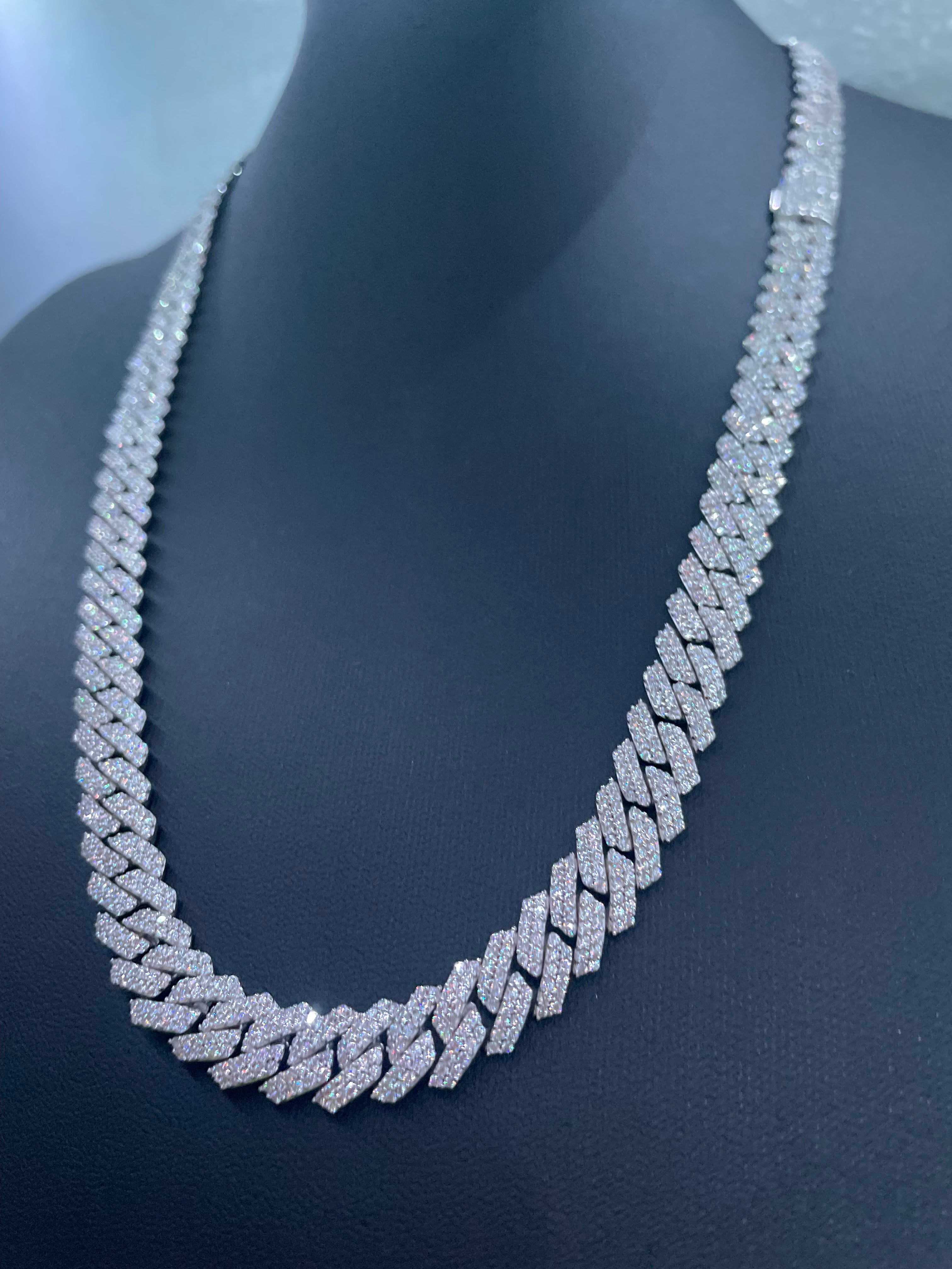 Miami Moissanite Chain