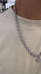 Cadena estrella Plata.925