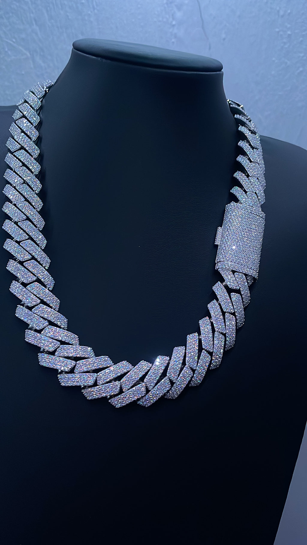 925 Silver Miami Chain