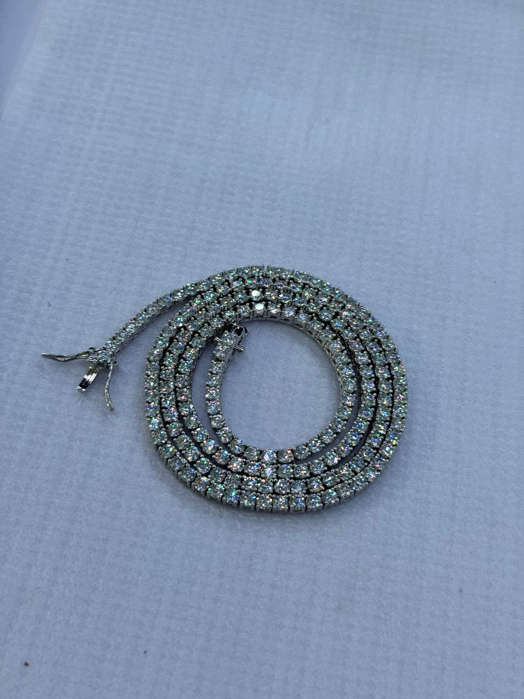 Moissanite Tennis Chain