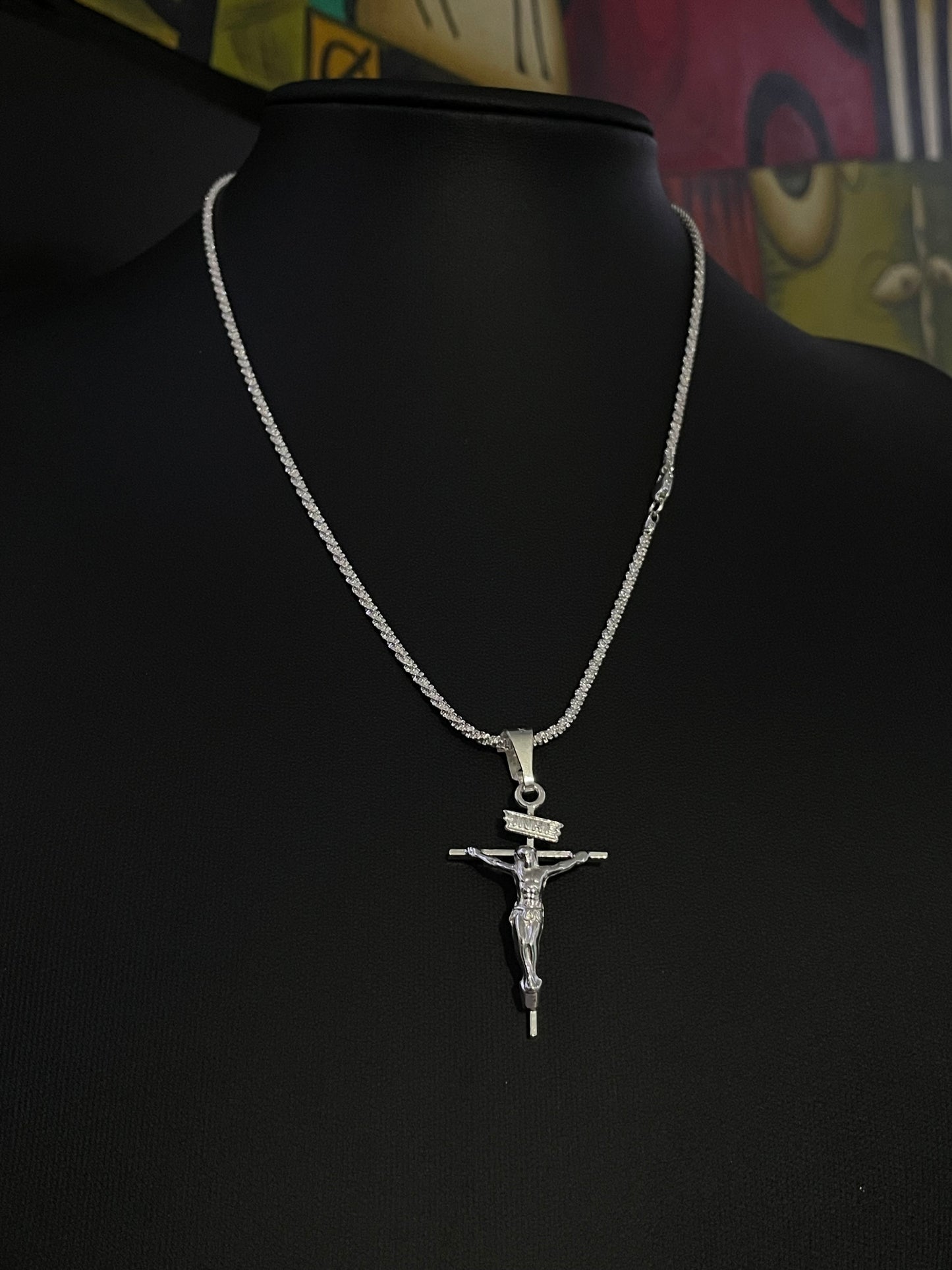 Dije Cristo Plata.925