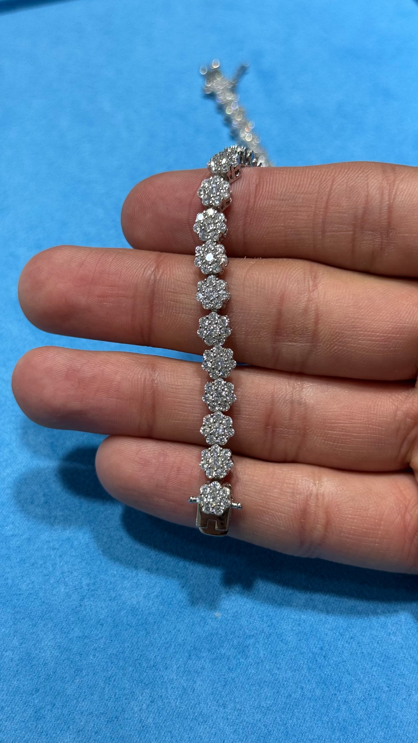 Pulso Tennís Circle Plata.925