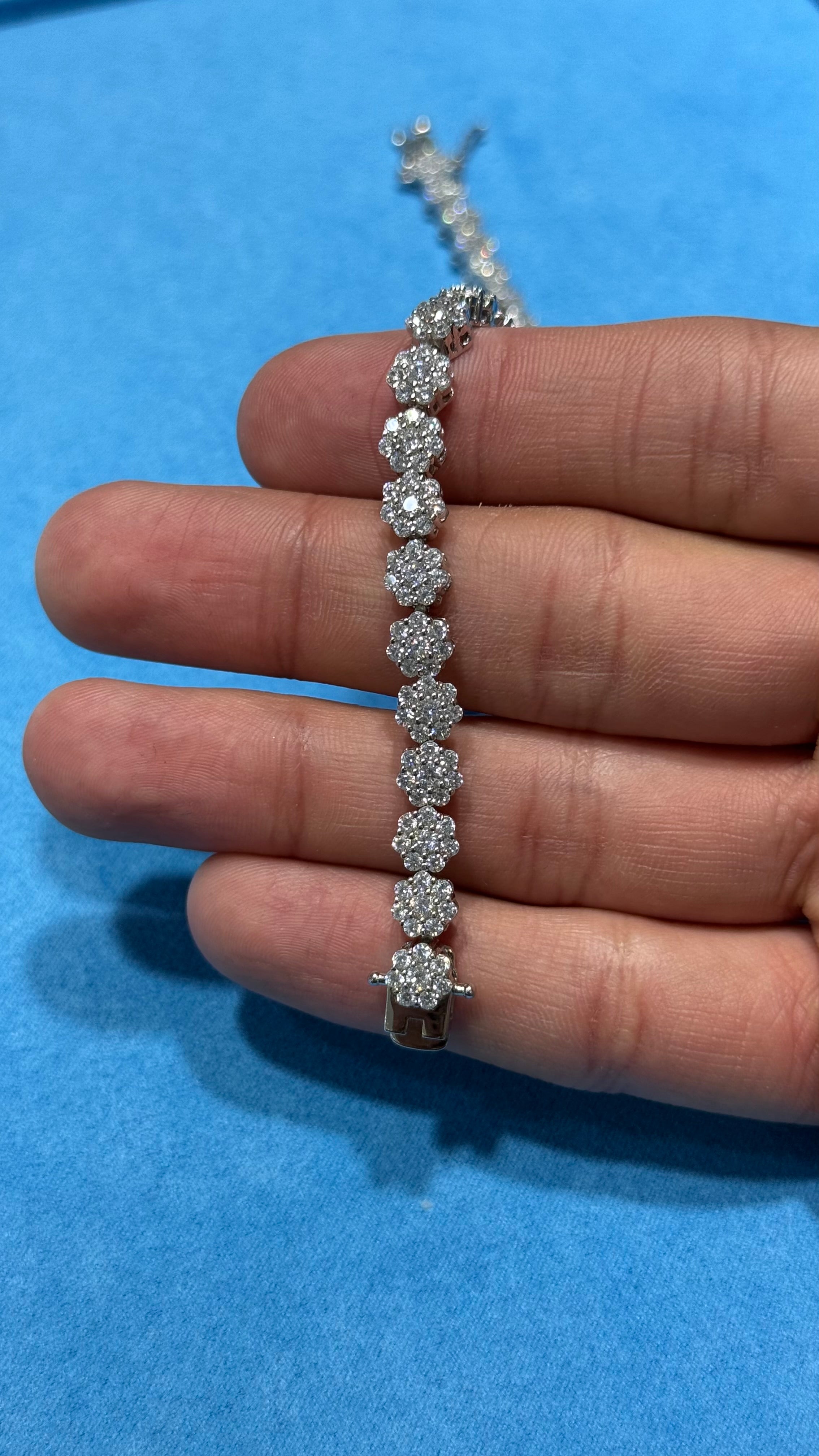 Pulso Tennís Circle Plata.925