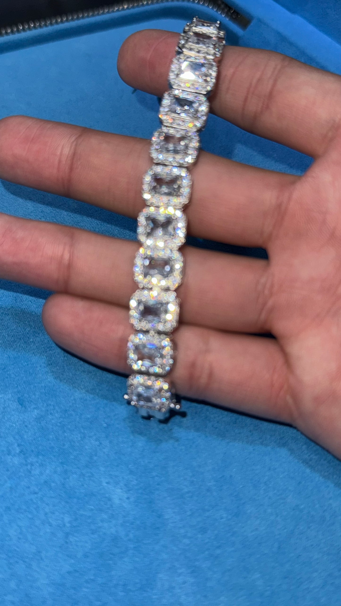 Pulso Cuadrado Plata.925