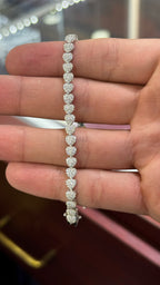 Pulso D Corazónes Plata.925