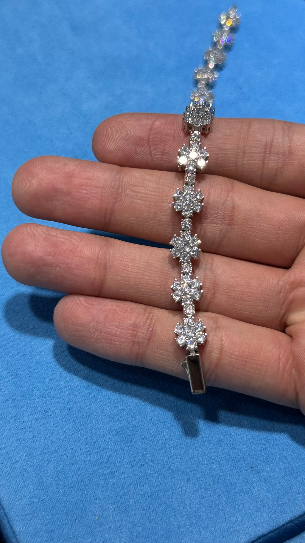 Pulso Copos nieve Plata.925