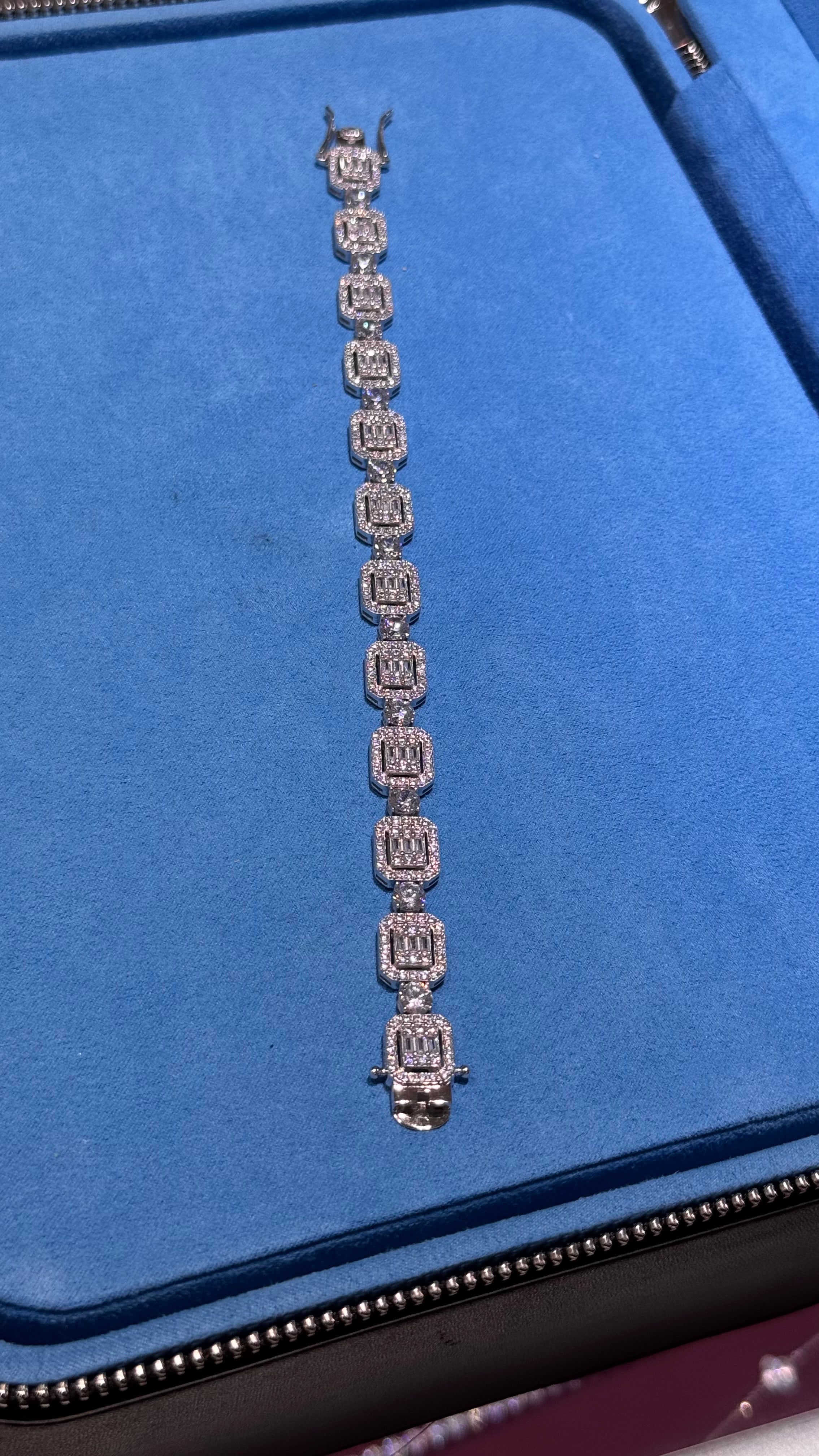 Pulso CuadrFlo Plata.925