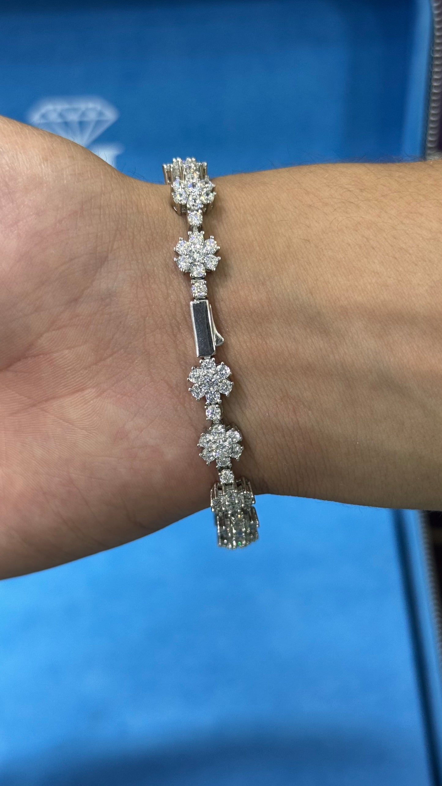 Pulso Copos nieve Plata.925