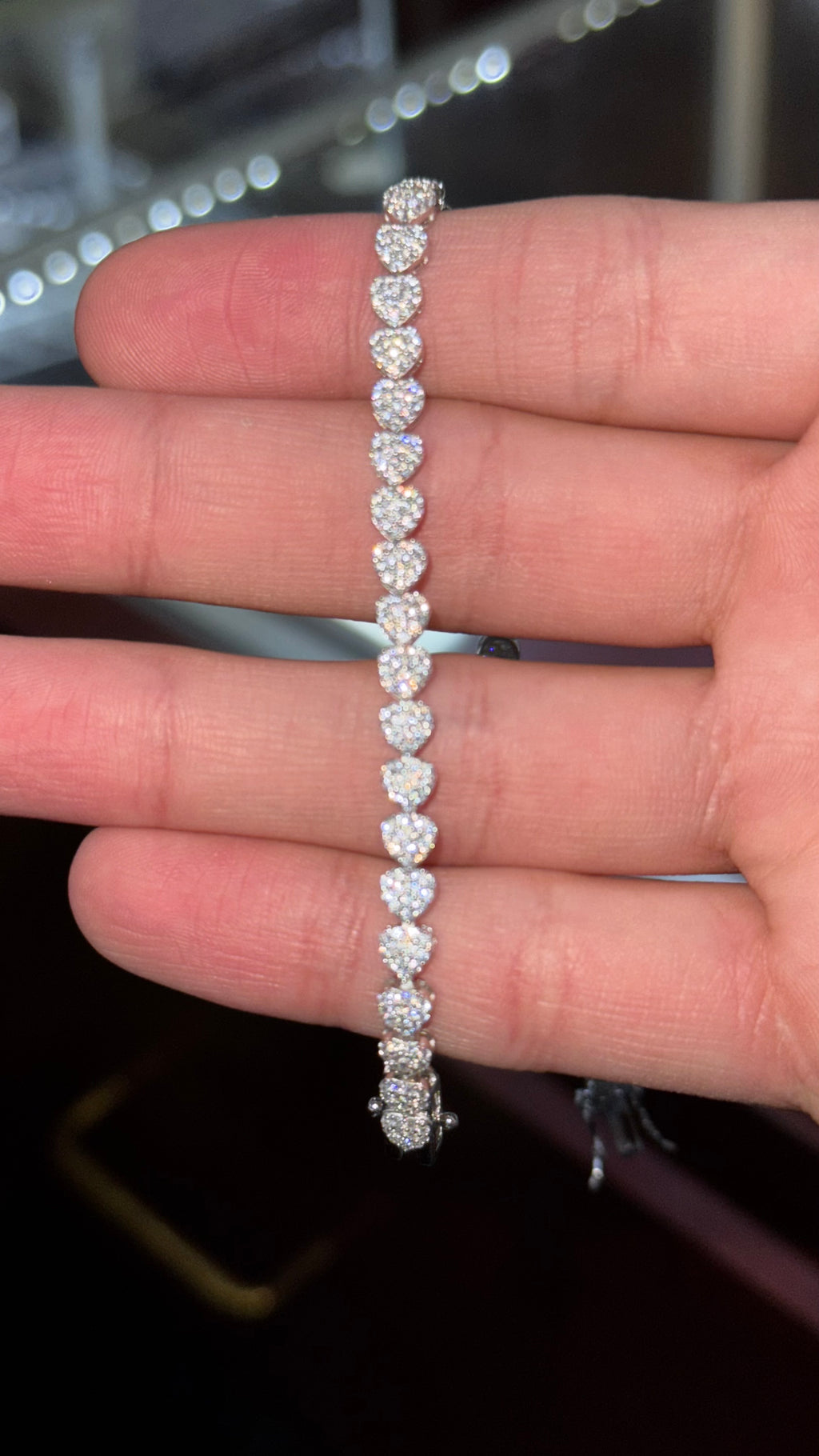 Pulso D Corazónes Plata.925