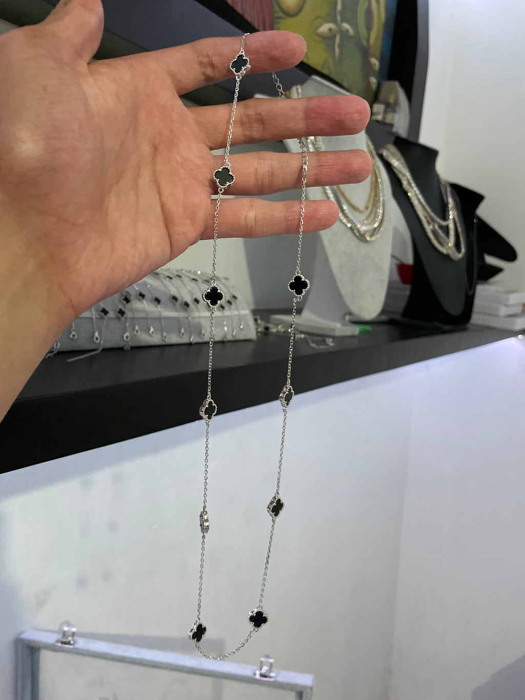 Cadena Van Cleef Plata.925