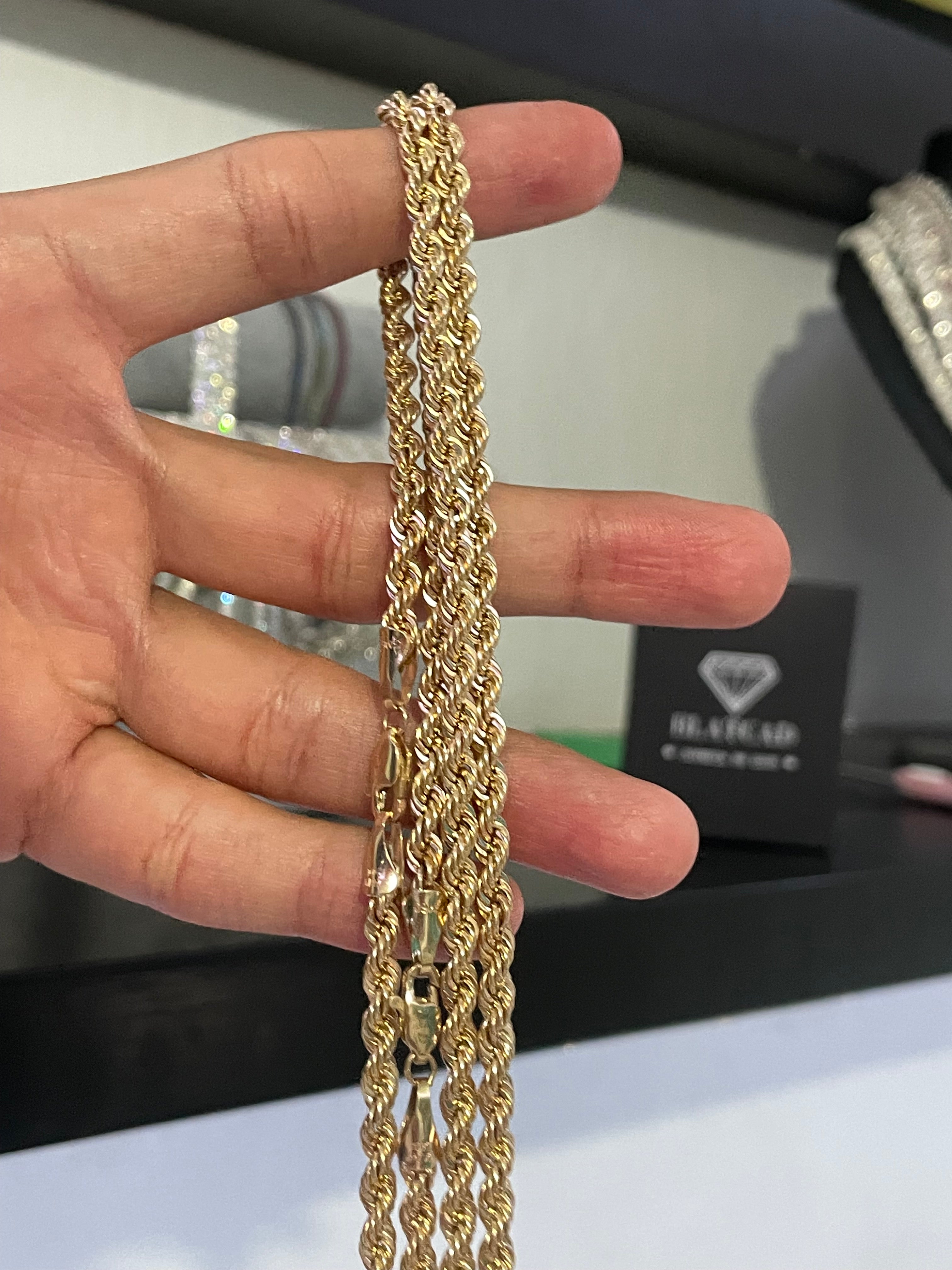 Cadena Torzal Oro 10k