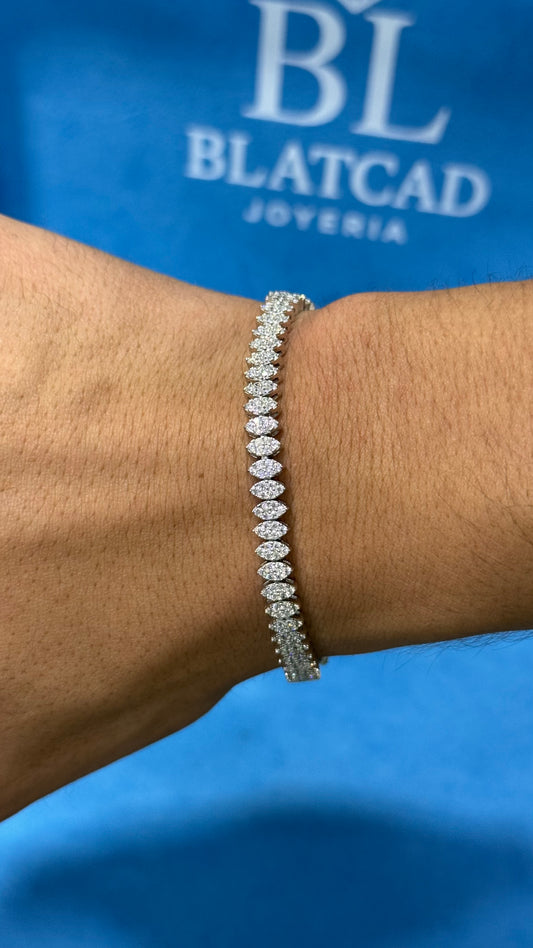 Pulso Oval Plata.925