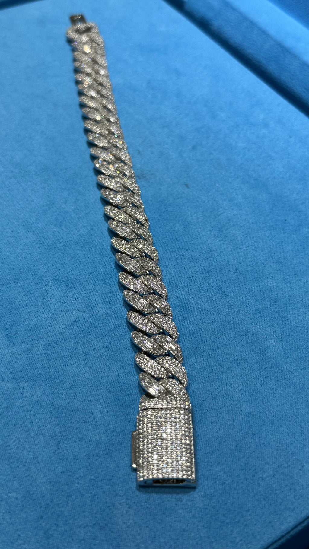 Pulso Miami Baguette Plata.925