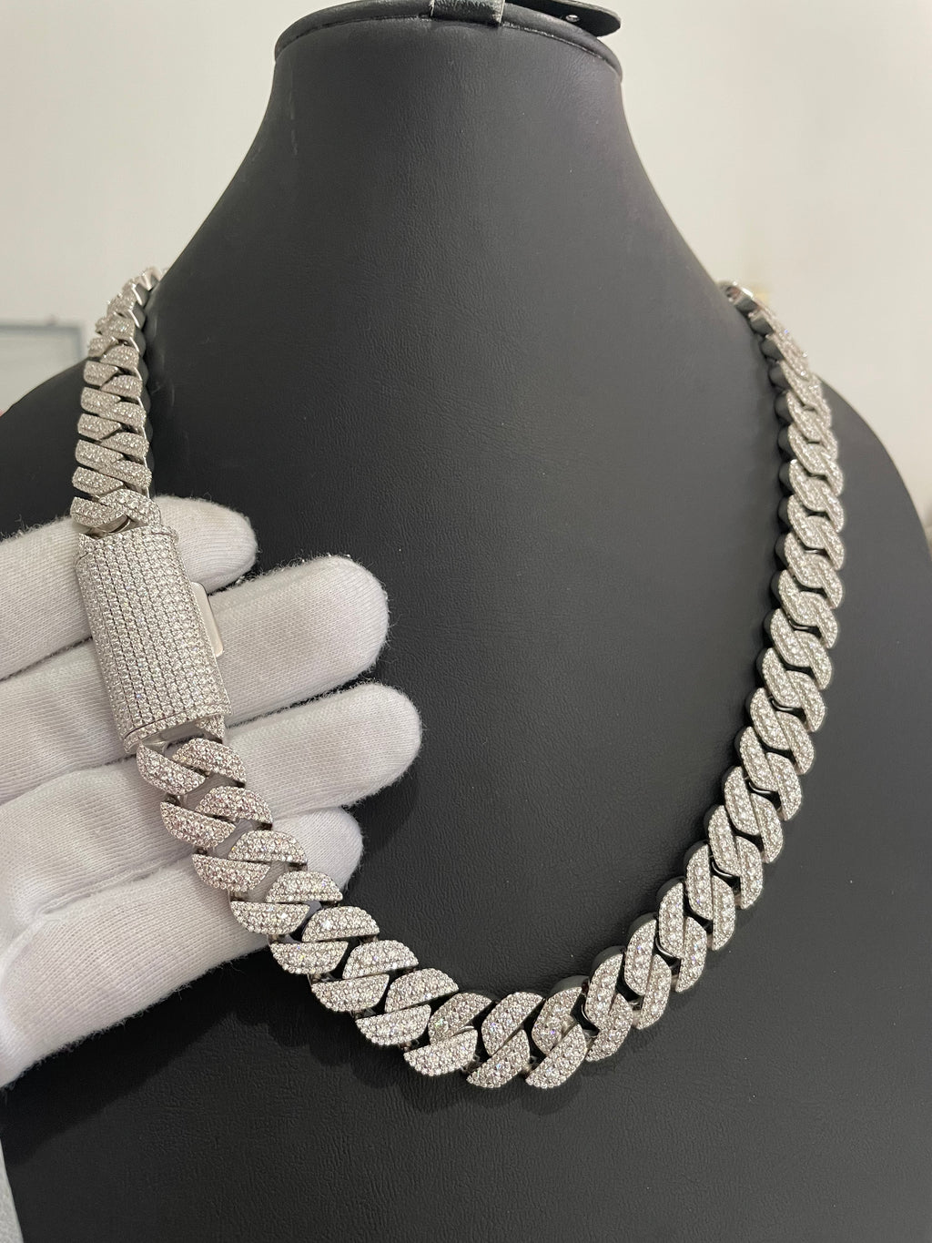 925 Silver Miami Chain