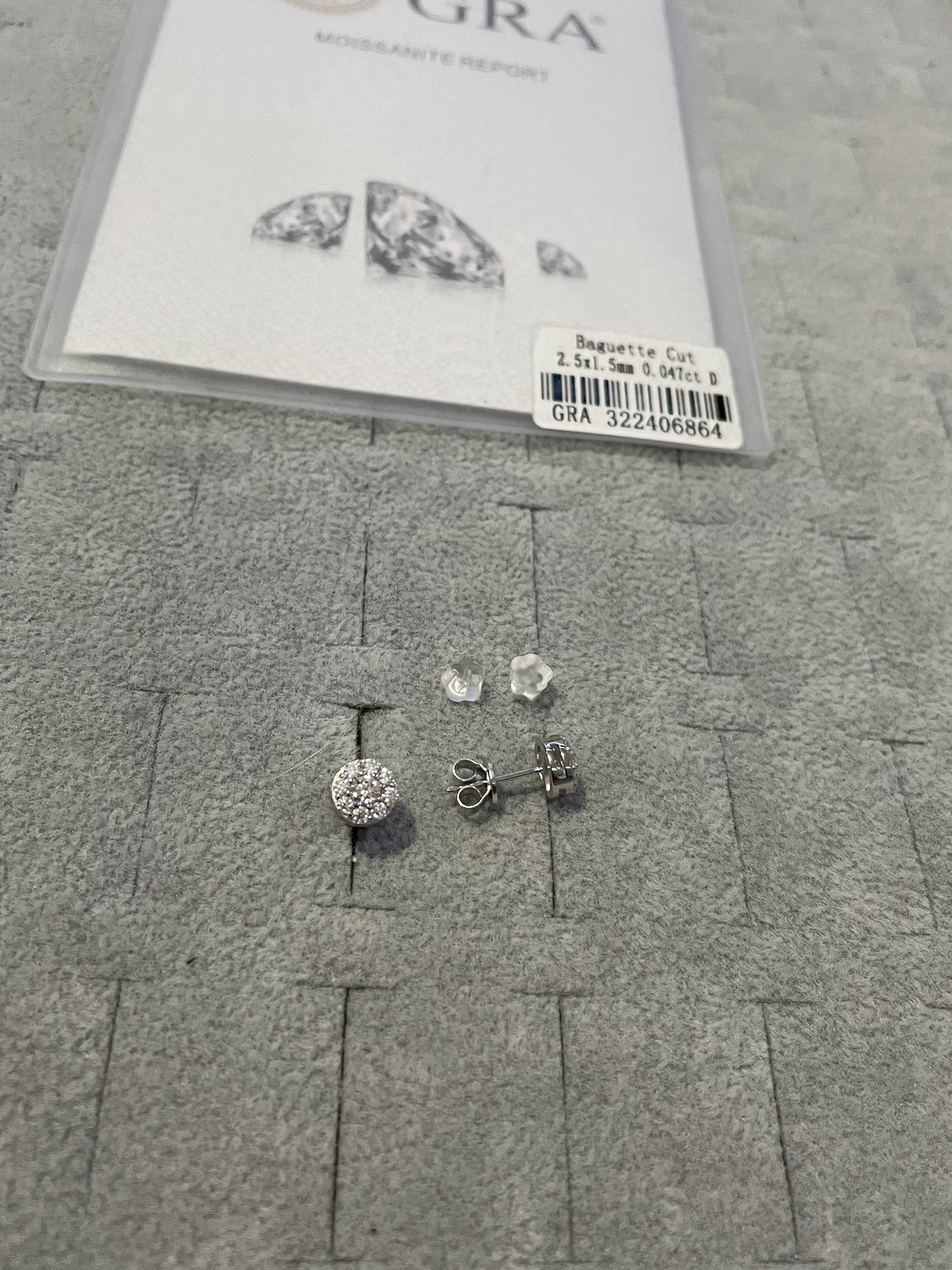 Aretes Moissanite Vvs 1