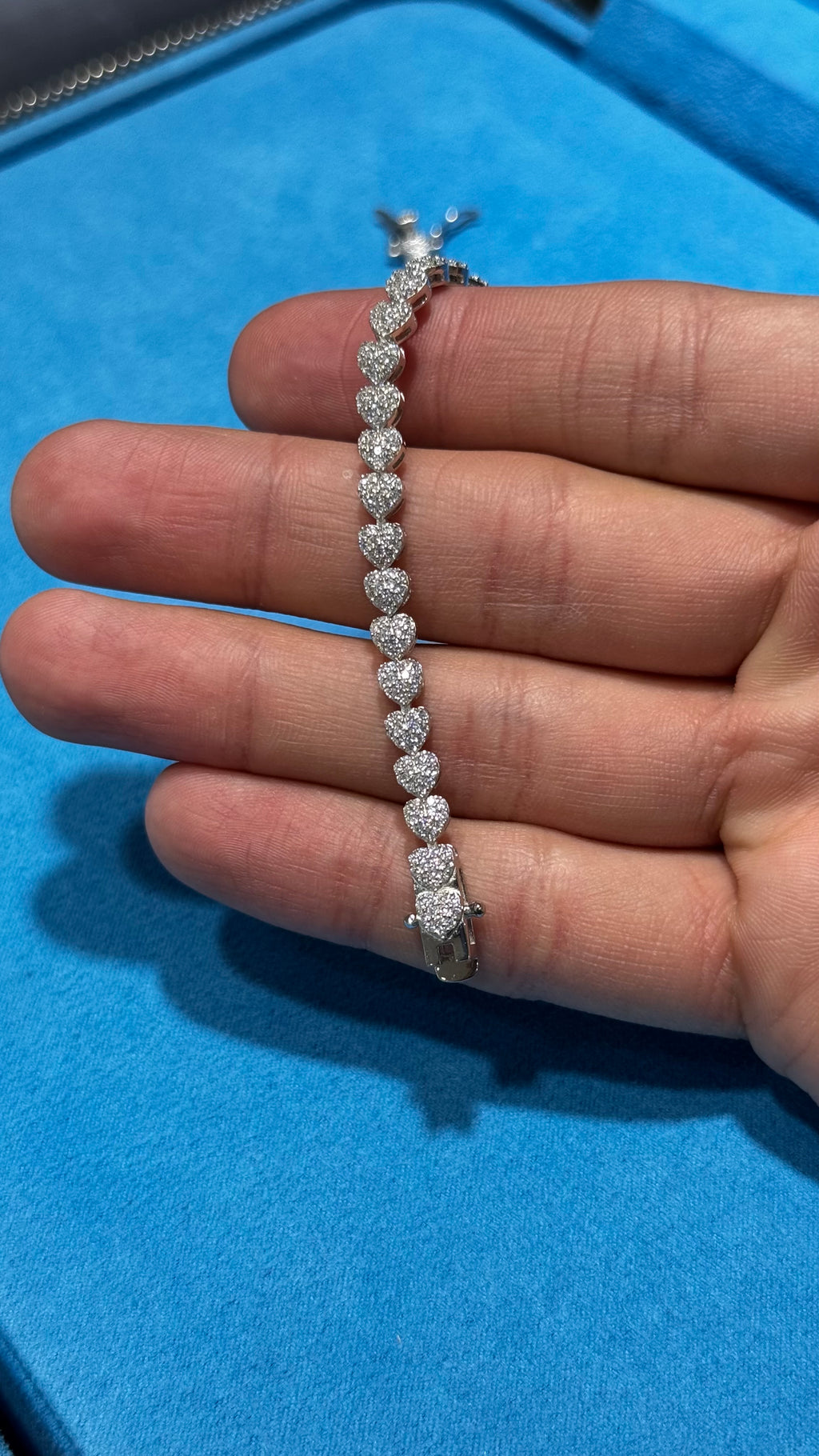 Pulso D Corazónes Plata.925