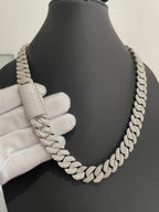 925 Silver Miami Chain