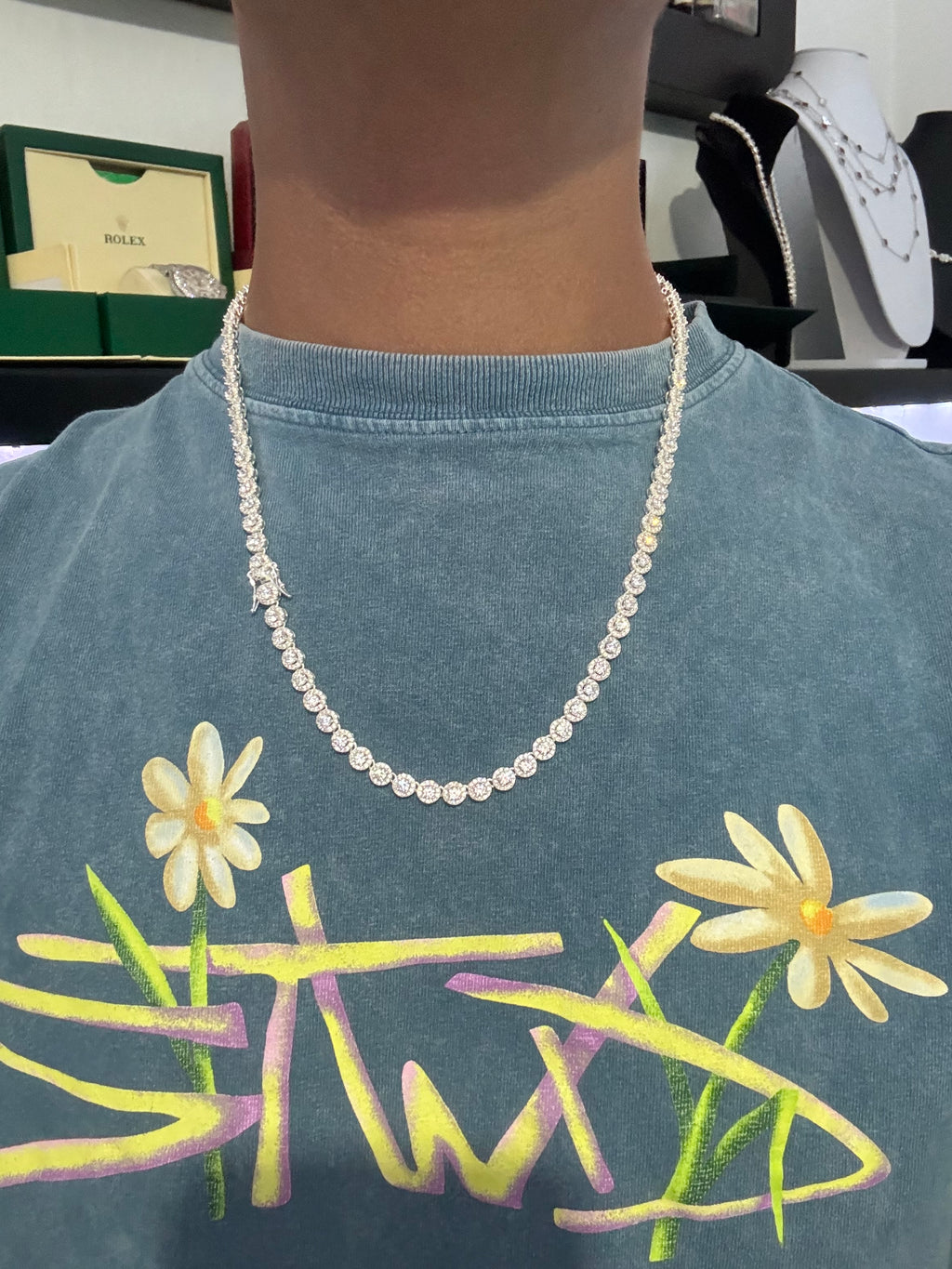 Cadena Circle Plata.925