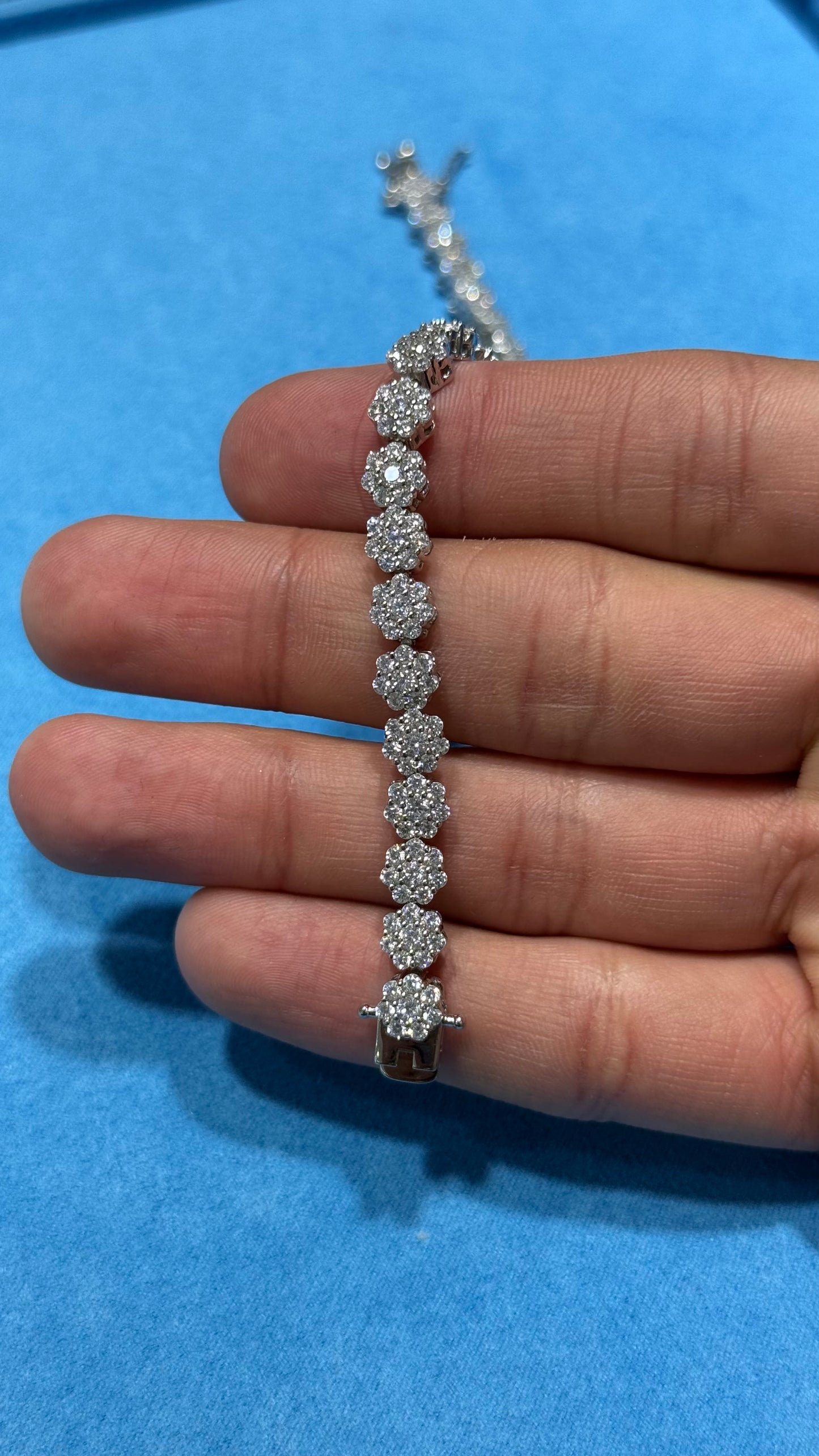 Pulso Tennís Circle Plata.925