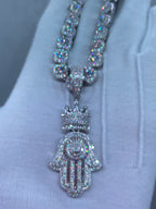 I said Hand of Fatima 🪬 Moissanite