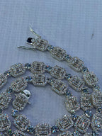 Cadena Cuadrada Plata.925