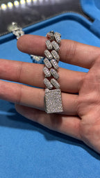 Pulso Miami Wre Moissanita Plata.925