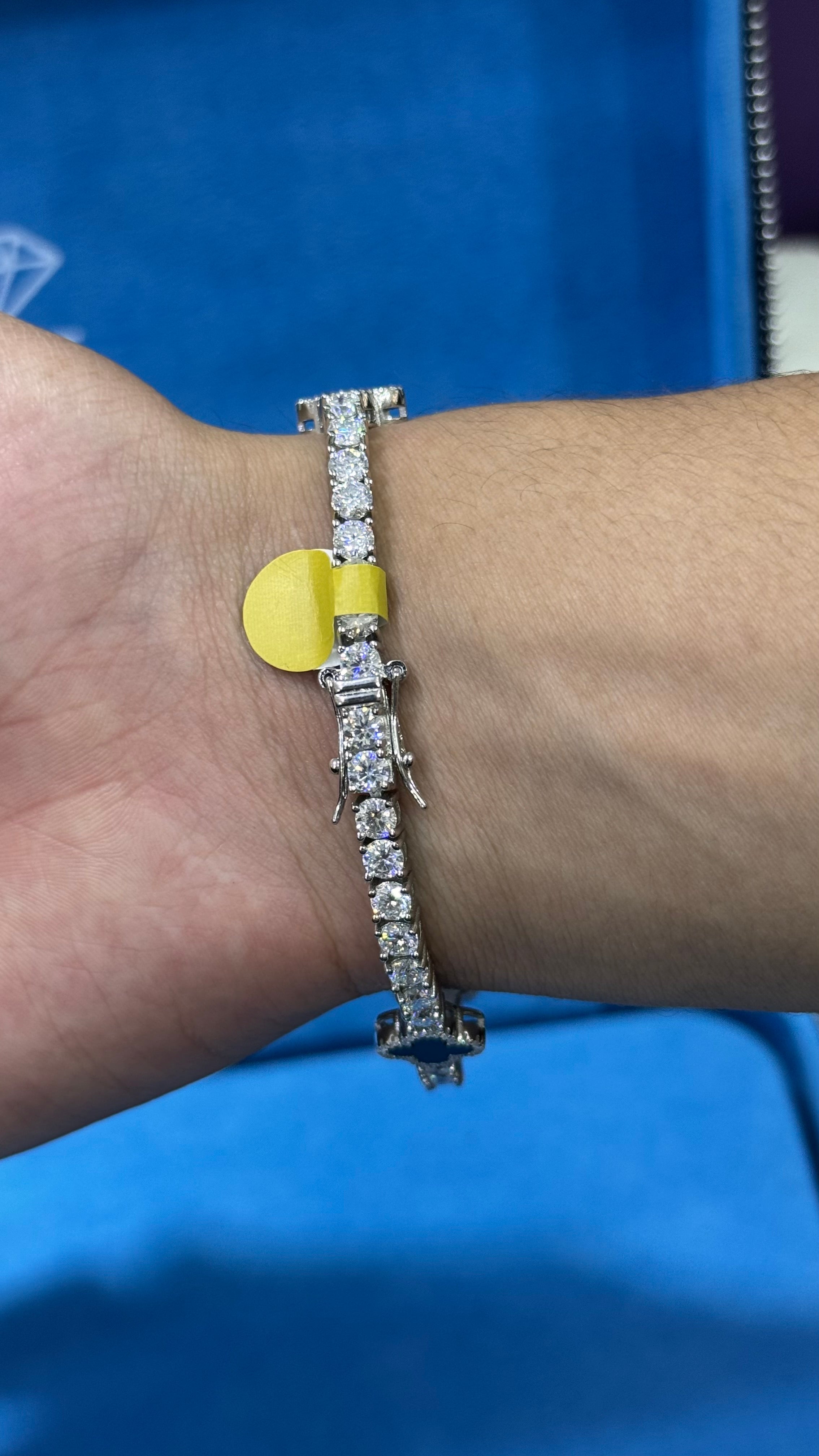 Pulso VanTen Moissanita Plata.925