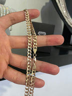 Cadena Barbada Oro 10k