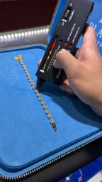 Pulso Crew Moissanita Plata.925